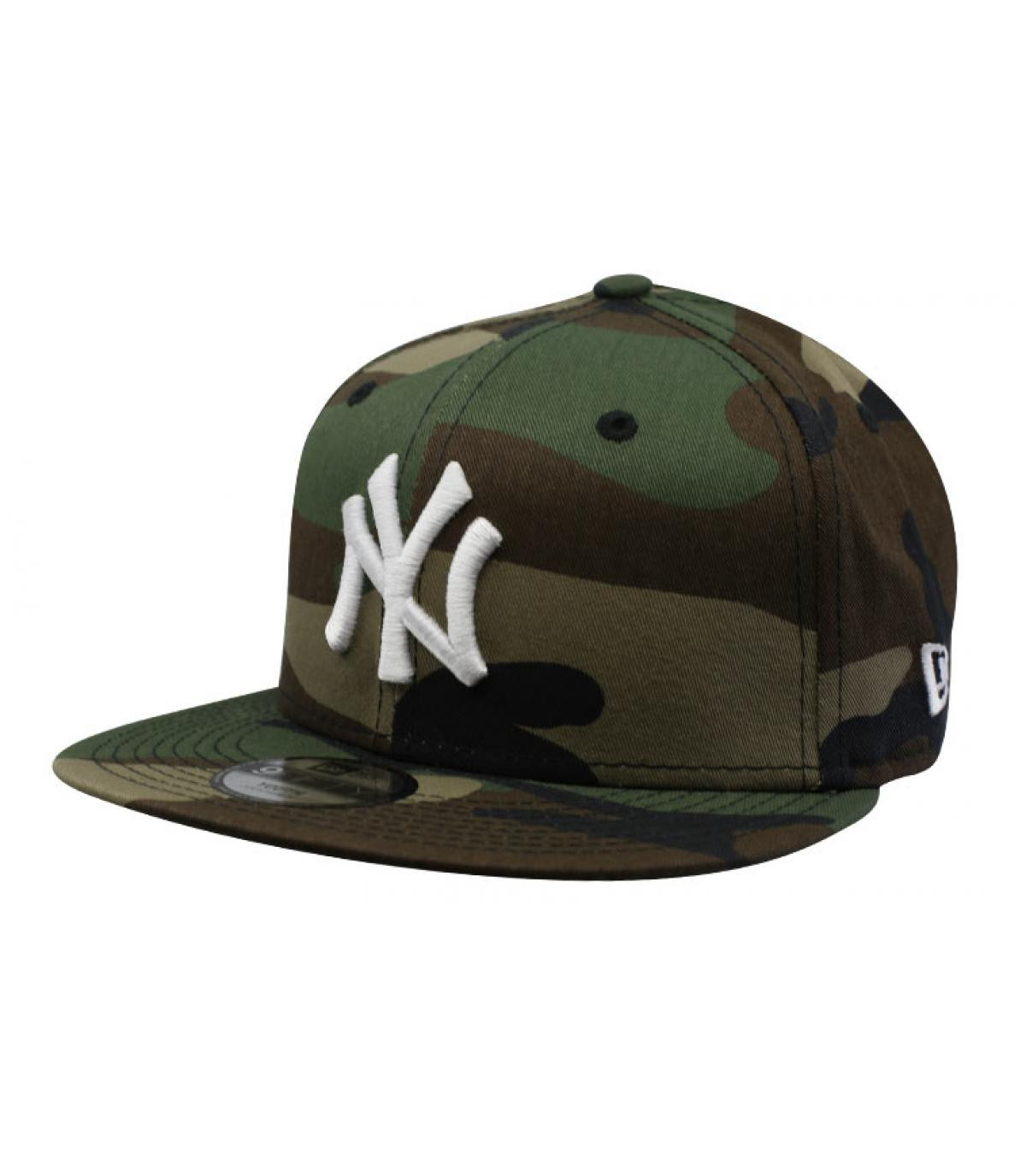 Snapback Kids Camo NY 950 woodland New Era